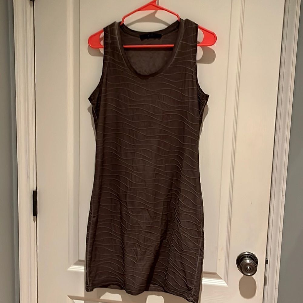 Yest body con brown dress Size M